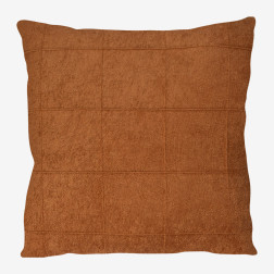 Almofada Grid Boucle Terracota